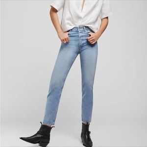 Anine Bing Peyton jeans light blue